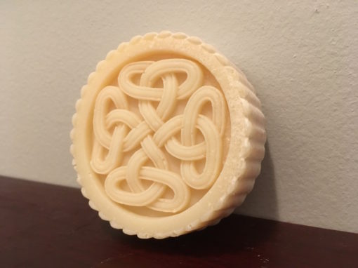 Round Celtic soap